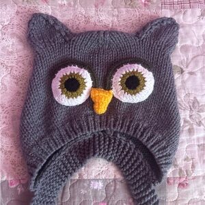 Children’s Knit Owl Beanie